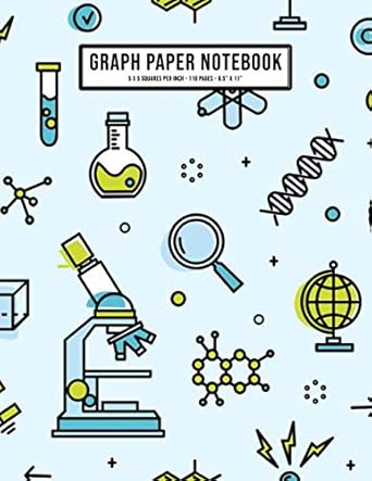 Science Graph Paper Notebook Science Large Graph Paper Notebook 5x5 Grid 110 Pages 8 5 X 11