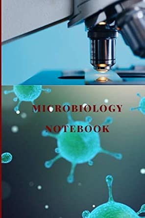 microbiology notebook writing journal microbiology / gifts for women men adults and teachers scholars gifts