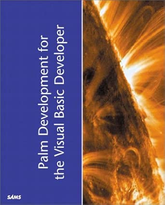 palm development for the visual basic developer 1st edition erik johnson ,eric wilson ,dustin tarditi