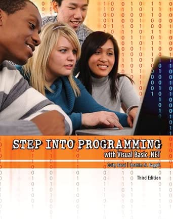 step into programming with visual basic net 1st edition guity ravai ,ibrahim moussa baggili 0757572138,