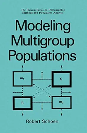 modeling multigroup populations 1st edition robert schoen 1489920579, 978-1489920577
