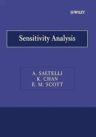 sensitivity analysis 1st edition andrea saltelli 0470743824, 978-0470743829