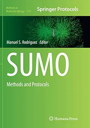 sumo methods and protocols 1st edition manuel s rodriguez 1493981757, 978-1493981755