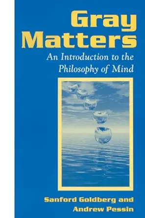 gray matters 1st edition sanford goldberg ,andrew pessin 1563248840, 978-1563248849
