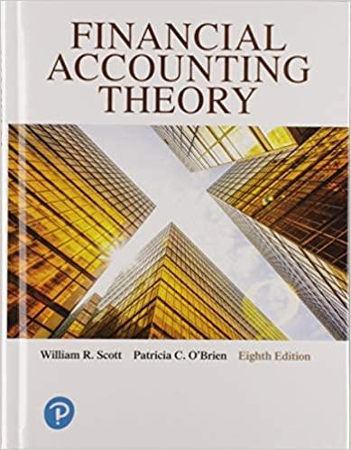 financial accounting theory 8th edition william r. scott, patricia o'brien 013416668x, 978-0134166681