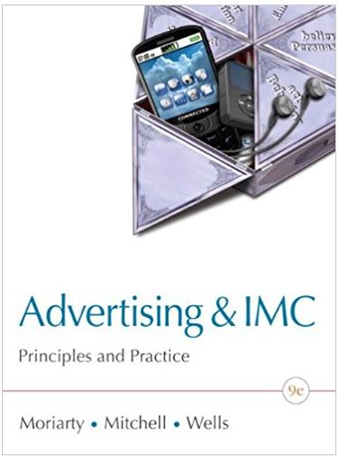 advertising & imc principles & practice 9th edition sandra moriarty, nancy mitchell, william wells