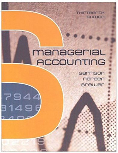 Managerial Accounting