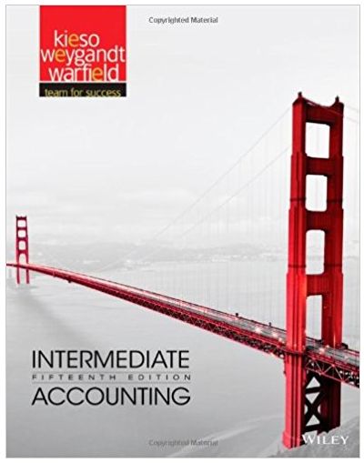 intermediate accounting 15th edition donald e. kieso, jerry j. weygandt, and terry d. warfield