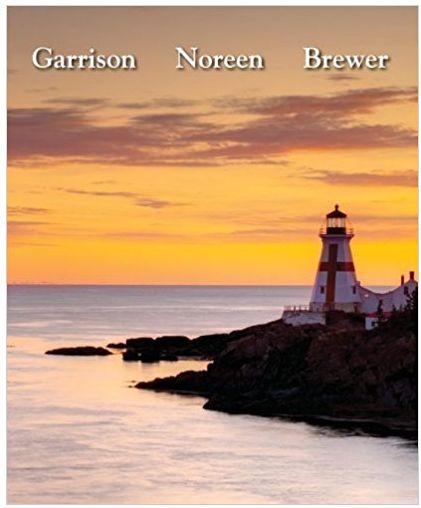 managerial accounting 14th edition ray garrison, eric noreen and peter brewer 978-007811100, 78111005,