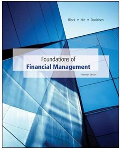 foundations of financial management 15th edition stanley block, geoffrey hirt, bartley danielsen 77861612,