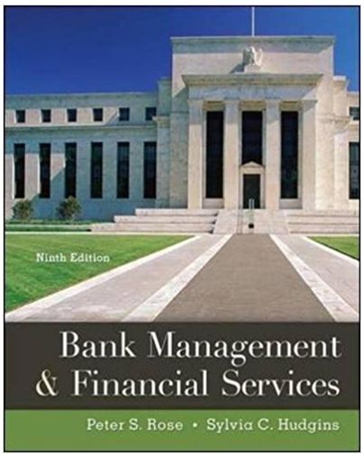 bank management and financial services 9th edition peter rose, sylvia hudgins 78034671, 978-0078034671