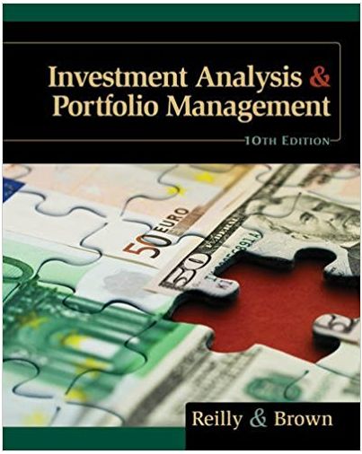 investment analysis and portfolio management 10th edition frank k. reilly, keith c. brown 538482109,
