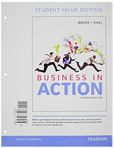 business in action 7th edition courtland bovee, john thill 9780133773897, 133773892, 978-0133773996