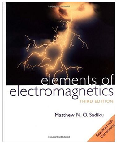 elements of electromagnetics 3rd edition matthew 019513477x, 978-0195134773