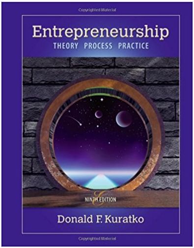 entrepreneurship theory process and practice 9th edition donald f. kuratko 1285531825, 1285051750,