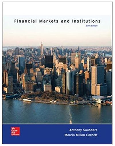 financial markets and institutions 6th edition anthony saunders, marcia cornett 9780077641849, 77861663,