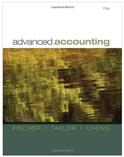 advanced accounting 11th edition paul m. fischer, william j. tayler, rita h. cheng 538480289, 978-0538480284