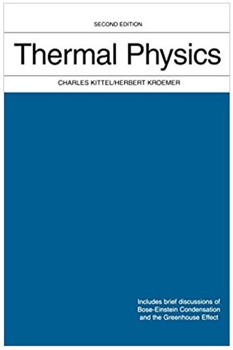 thermal physics 2nd edition charles kittel, herbert kroem 716710889, 978-0716710882