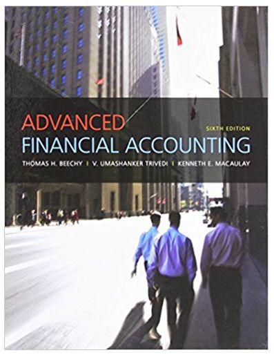 Advanced Financial Accounting