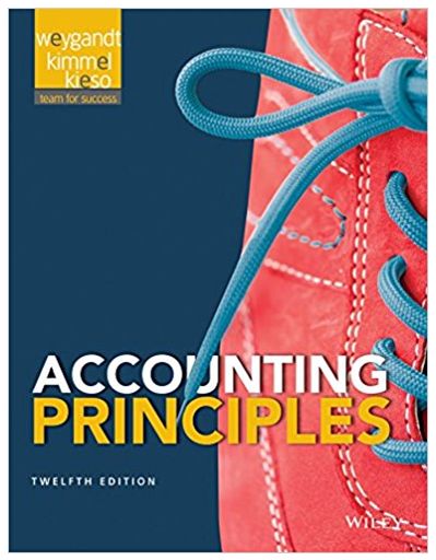 accounting principles 12th edition jerry weygandt, paul kimmel, donald kieso 1119132223, 978-1-119-0944,