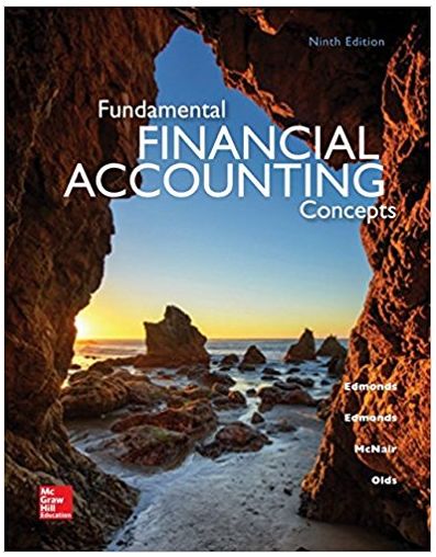 fundamental financial accounting concepts 9th edition thomas edmonds, christopher edmonds 9781259296802,