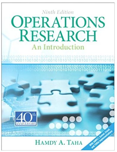 Operations Research An Introduction