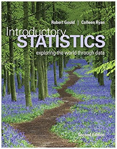 introductory statistics exploring the world through data 2nd edition robert gould, colleen ryan