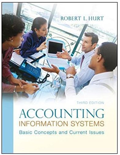 accounting information systems basic concepts and current issues 3rd edition robert hurt 130855849x,