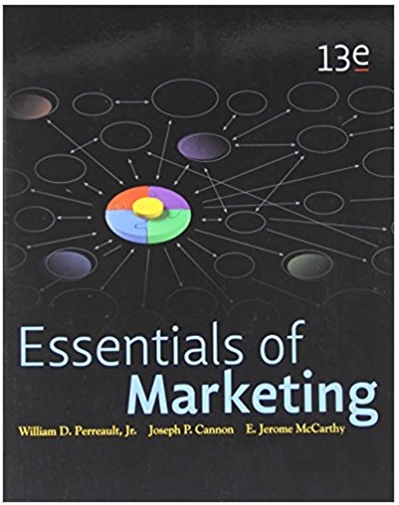 essentials of marketing 13th edition william d. perreault, joseph p. cannon 78028884, 978-0078028885