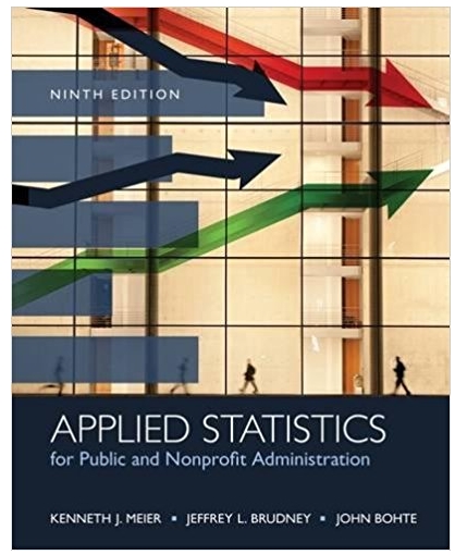 Applied Statistics for Public and Nonprofit Administration