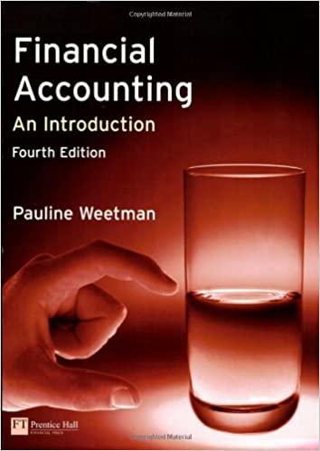 financial accounting an introduction 4th edition pauline weetman 0273703404, 978-0273703402