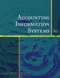 accounting information systems 8th edition jr ulric j gelinas, ulric j gelinas, richard b dull 0324663803,