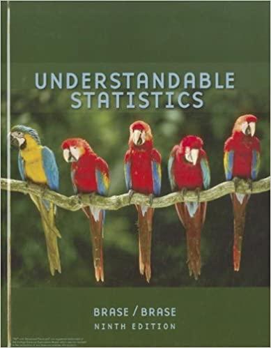 understandable statistics concepts and methods 9th edition charles henry brase, corrinne pellillo brase