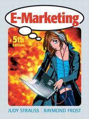 e-marketing 5th edition judy strauss, raymond frost, adel el ansary 0136154409, 9780136154402