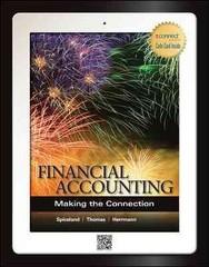financial accounting making the connection 1st edition j david spiceland, wayne thomas, don herrmann