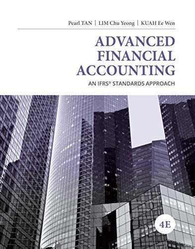 advanced financial accounting an ifrs standards approach 4th edition pearl tan, chu yeong lim, ee wen kuah