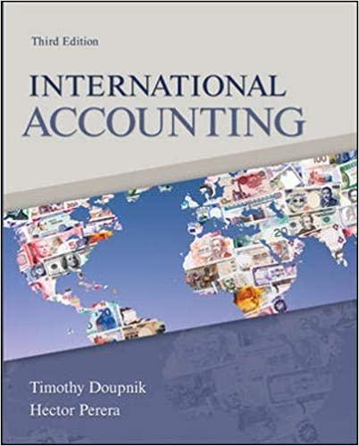 international accounting 3rd edition timothy doupnik, hector perera 978-0078110955, 0078110955
