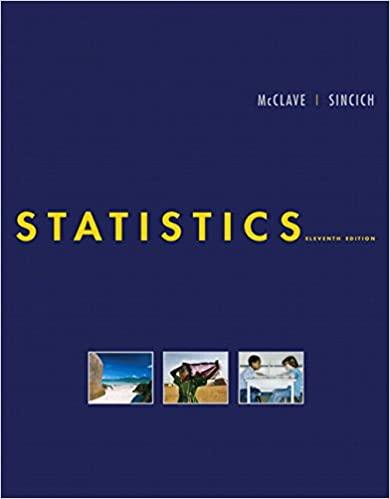 statistics 11th edition james t. mcclave, terry t sincich, william mendenhall 0132069512, 978-0132069519