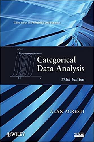 categorical data analysis 3rd edition alan agresti 0470463635, 978-0470463635