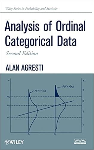 analysis of ordinal categorical data 2nd edition alan agresti 0470082895, 978-0470082898