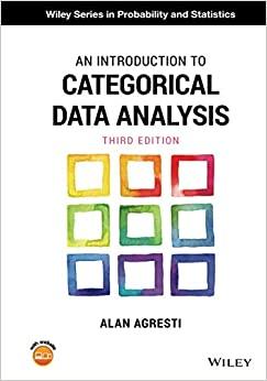 an introduction to categorical data analysis 3rd edition alan agresti 1119405262, 978-1119405269