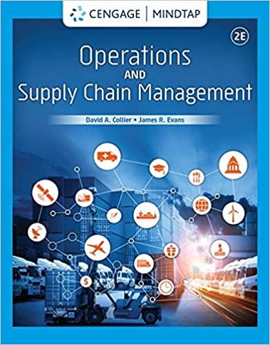 operations and supply chain management 2nd edition david a. collier, james r. evans 035713169x, 978-0357131695