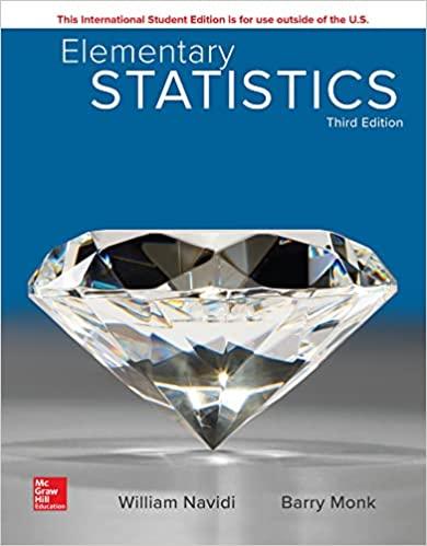 elementary statistics 3rd edition william navidi, barry monk 1260092569, 978-1260092561