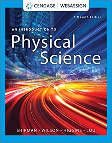 an introduction to physical science 15th edition james shipman, jerry d. wilson, charles a. higgins, bo lou