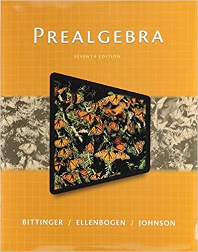 prealgebra 7th edition marvin l bittinger, david j ellenbogen, barbara l johnson 032164008x, 9780134347202