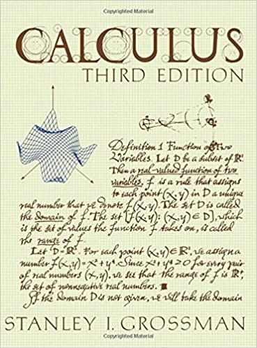 calculus 3rd edition stanley i grossman 148326243x, 9781483262437