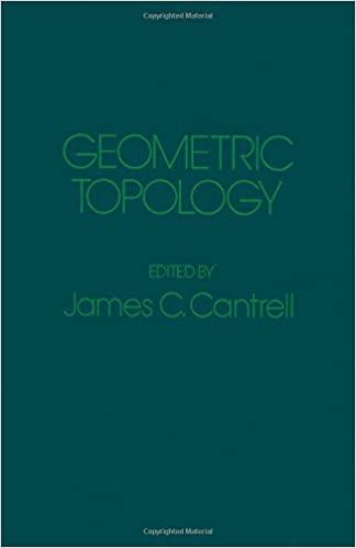 geometric topology 1st edition james c cantrell 1483271315, 9781483271316