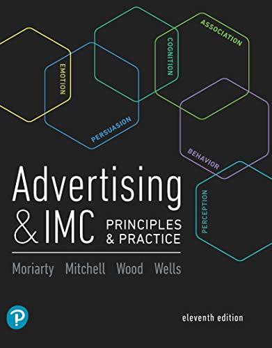 Advertising & IMC Principles And Practice
