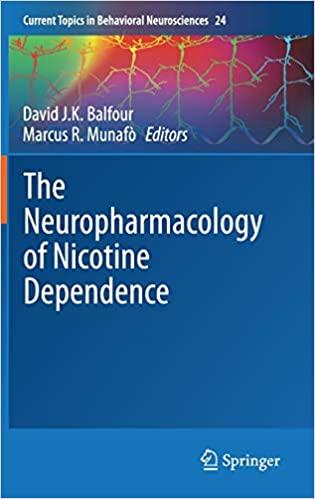the neuropharmacology of nicotine dependence 1st edition david jk balfour, marcus r munafò 3319134825,