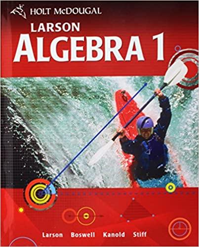 larson algebra 1 1st edition laurie boswell, timothy kanold, ron larson, lee stiff 0547315155, 978-0547315157